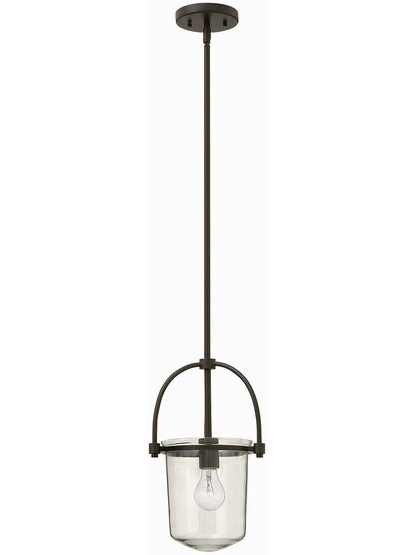 Clancy Mini Pendant in Buckeye Bronze.